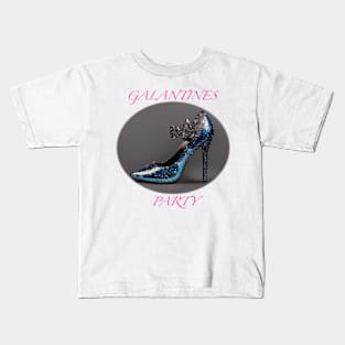 Galentines party shoes again Kids T-Shirt